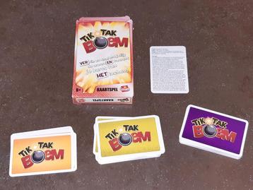 Tik tak boem kaartspel nieuw beschikbaar voor biedingen