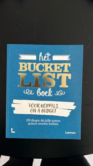 Het Bucketlist boek voor koppels on a budget nieuwste 
