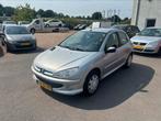 Peugeot 206 1.4 5D 2008 Grijs NETTE AUTO!!, Voorwielaandrijving, 4 cilinders, Origineel Nederlands, Bedrijf