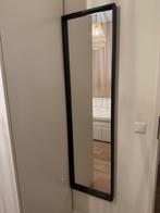 Zwarte lange spiegel NISSEDAL Ikea, Huis en Inrichting, Ophalen, Minder dan 50 cm, 100 tot 150 cm, Zo goed als nieuw