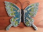 vlinder, gemaakt van glasmozaiek, Antiek en Kunst, Ophalen of Verzenden