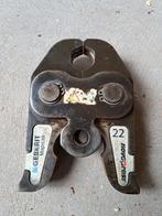 Geberit Mapress Novopress persbek 22mm, Ophalen of Verzenden, Gebruikt