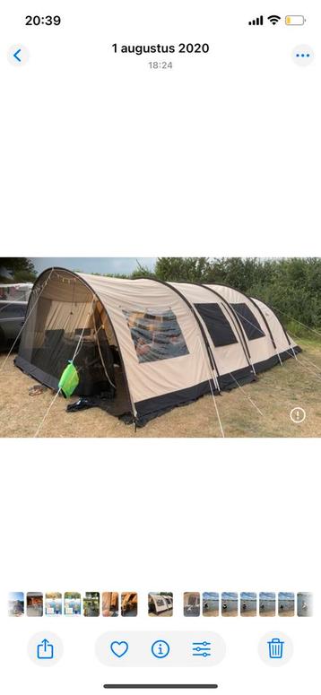 Te koop; familia 6 tunneltent van obelink beschikbaar voor biedingen