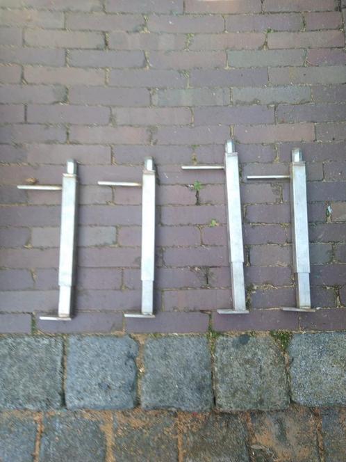 RVS gevel klemmen/ metsel klemmen, Doe-het-zelf en Verbouw, Ladders en Trappen, Zo goed als nieuw, Minder dan 2 meter, Ophalen of Verzenden