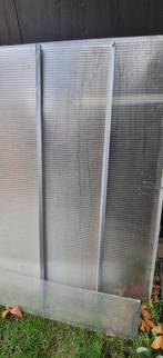 3x dubbelwandige plexiglas platen.  230cmx125cmx10mm, Tuin en Terras, Kassen, Ophalen, Overige materialen, Gebruikt, Plastic