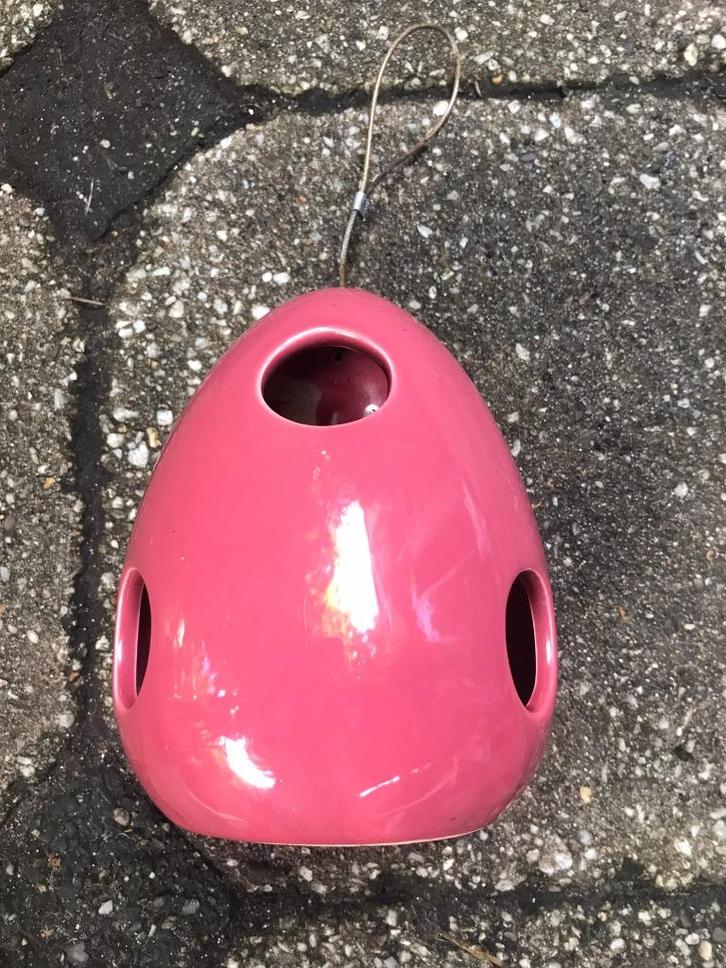 Nest pot voor vogels keramiek, Dieren en Toebehoren, Vogels | Toebehoren, Zo goed als nieuw, Overige typen, Ophalen of Verzenden