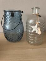 Riverdale Vaas & Windlicht Set, Overige kleuren, Ophalen of Verzenden, Minder dan 50 cm, Glas