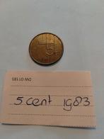 NL 5 Cent 1983 Juliana, Verzenden, Koningin Juliana, 5 cent, Losse munt