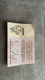 Waardebon bloemen voor bruiloft, Eén persoon, Kortingsbon