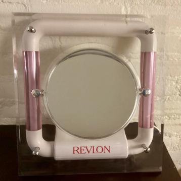 Vintage Revlon reclame Make-up spiegel met verlichting. beschikbaar voor biedingen