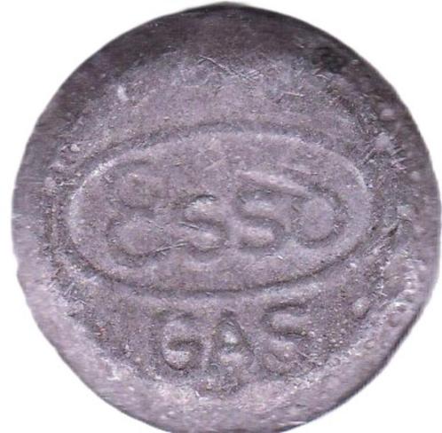 ESSO GAS, Postzegels en Munten, Penningen en Medailles, Overige materialen, Verzenden