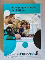 Leren programmeren met Python – ISBN 9789037257465, Boeken, Programmeertaal of Theorie, Ophalen of Verzenden, Zo goed als nieuw