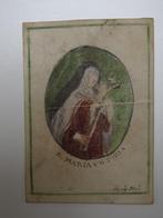 devotieprent Maria met Christus aan kruis, Charle Neel 1720, Verzamelen, Bidprentjes en Rouwkaarten, Verzenden, Bidprentje