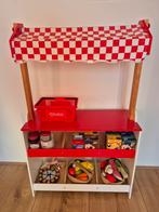 Houten winkeltje, compleet!, Kinderen en Baby's, Speelgoed | Houten speelgoed, Ophalen, Gebruikt, Meubelstuk of Keukentje