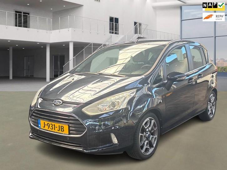 Ford B-Max 1.0 EcoBoost Titanium|PSENSOREN|SCHUIFDEUREN|AIRC, Auto's, Ford, Bedrijf, Te koop, B-Max, ABS, Airbags, Airconditioning