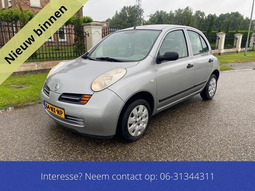Nissan Micra 1.2 Visia Nette Auto 5 Deurs Trekhaak, Auto's, Nissan, Bedrijf, Te koop, Micra, ABS, Airbags, Alarm, Boordcomputer