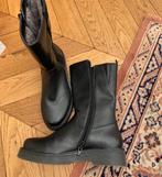 Bugatti zwarte leren Chelsea  boots met rits bont gevoerd  3, Zwart, Lage of Enkellaarzen, Zo goed als nieuw, Bugatti