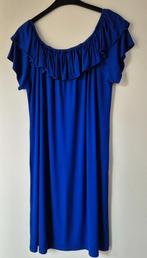 Kobalt blauwe zomerjurk , Blauw, Maat 46/48 (XL) of groter, Creme de la creme, Ophalen of Verzenden