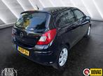 Opel Corsa 1.2 16V Cosmo Airco Cruise Lmv Aux, Auto's, Voorwielaandrijving, Stof, Gebruikt, Zwart