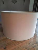 Grote Taupe Lampenkap - 47cm Doorsnee, Ophalen, Gebruikt, Rond, Bruin