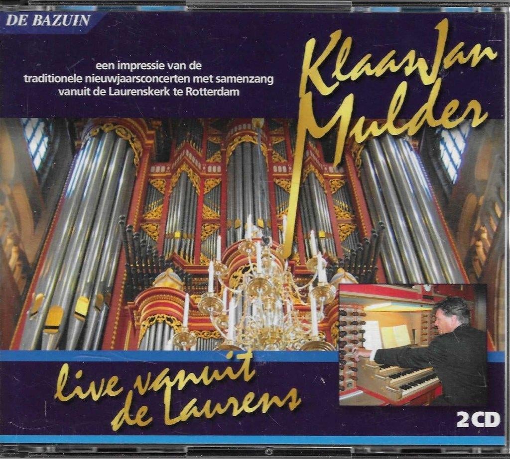 Klaas Jan Mulder - Live vanuit de Laurens - 2 CD, Cd's en Dvd's, Ophalen of Verzenden, Zo goed als nieuw, Koren of Klassiek