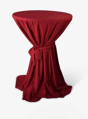 2x strikrok voor Statafel bordeauxrood  beschikbaar voor biedingen