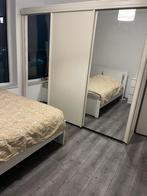 kledingkast met spiegels, Huis en Inrichting, Kasten | Kledingkasten, Ophalen, Gebruikt, 200 cm of meer, Met hangruimte