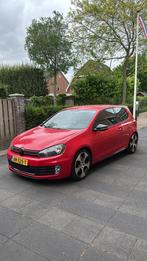 Volkswagen Golf 6 2.0 GTI 155KW 2010 Rood (Carplay), Auto's, Voorwielaandrijving, 65 €/maand, Stof, Zwart