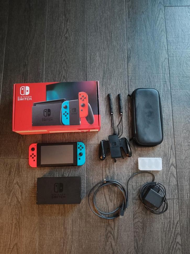 Nintendo switch, Spelcomputers en Games, Spelcomputers | Nintendo Switch, Zo goed als nieuw, Switch Original, Ophalen