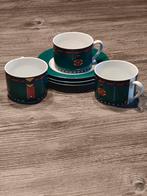 Set van 3 Kahla kop en schotels, change collectie., Huis en Inrichting, Keuken | Servies, Ophalen, Zo goed als nieuw, Overige stijlen