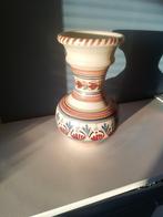 Mexicaanse Handbeschilderde Vaas, Huis en Inrichting, Gebruikt, Overige kleuren, Aardewerk of Porselein, Ophalen of Verzenden