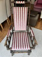 Schommelstoel geheel opnieuw bekleed, Huis en Inrichting, Stoelen, Ophalen, Overige kleuren, Klassiek, Zo goed als nieuw