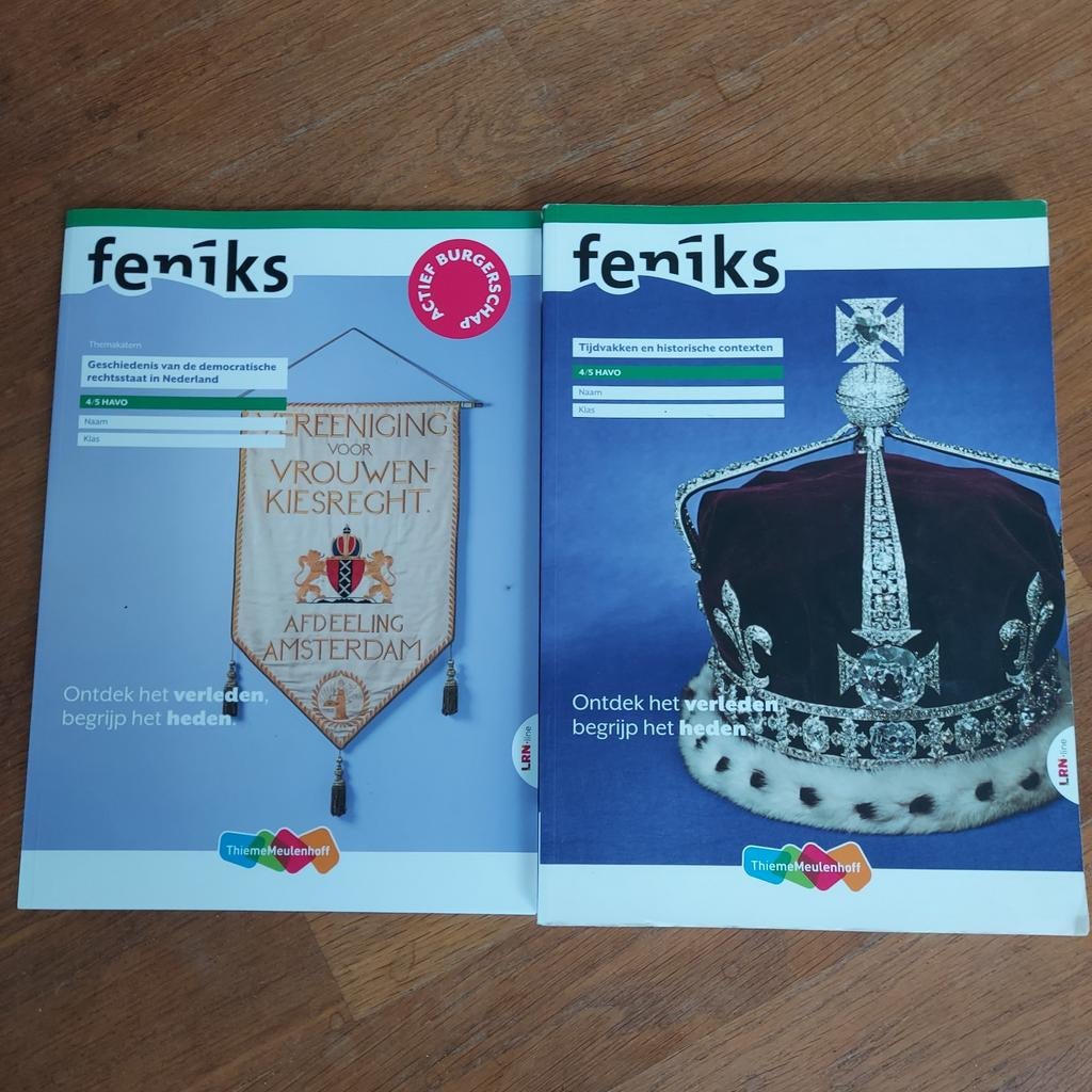 Feniks Geschiedenis HAVO 5 - 2 Boeken, Boeken, Onbekend, Geschiedenis, HAVO, Ophalen of Verzenden