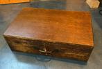 Vintage houten koffer, Huis en Inrichting, Ophalen, Gebruikt, Minder dan 50 cm