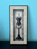 3D LIJST - Vitrine | Mannequin | Chique | Burlesque, Huis en Inrichting, Ophalen of Verzenden