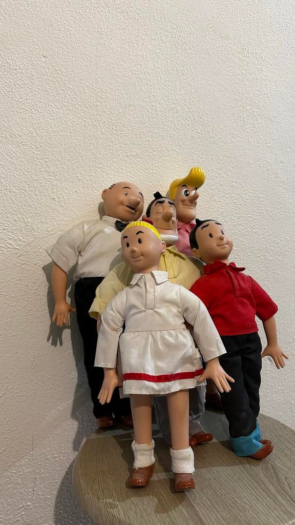 Suske en Wiske Poppen Collectie Jaren 90, Kinderen en Baby's, Speelgoed | Poppen, Gebruikt, Overige typen, Ophalen of Verzenden