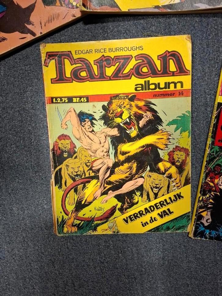 7 Tarzan Albums uit de jaren 70, Boeken, Strips | Comics, Ophalen of Verzenden