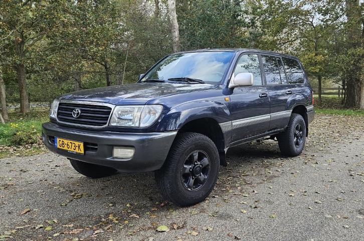 Toyota Land Cruiser HDJ100 4.2D (2001), Auto's, Toyota, Particulier, Landcruiser, 4x4, ABS, Achteruitrijcamera, Airbags, Airconditioning