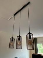 EGLO hanglamp, zwart en koperkleurige behuizing, Huis en Inrichting, Lampen | Hanglampen, Ophalen of Verzenden, Zo goed als nieuw
