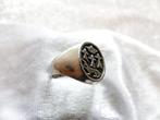 Mooie Aparte Handgemaakte Zilver Keltische Ring - maat 20,5, Verzenden, Zilver, Ring