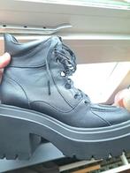 Stoere zwarte enkellaarsjes maat 38 - Zo goed als nieuw!, Ophalen of Verzenden, Zo goed als nieuw, Zwart, Lage of Enkellaarzen
