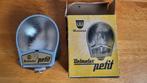 Vintage Delmolux petit flits en 2 Philips flitslampjes, Audio, Tv en Foto, Fotografie | Flitsers, Ophalen of Verzenden, Gebruikt