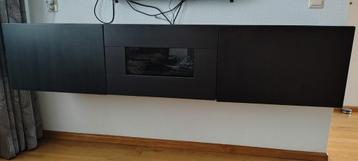 Besta kastjes IKEA, zwart/bruin. - afbeelding 1