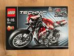 LEGO - technic - motorfiets - 8051, Ophalen of Verzenden, Gebruikt, Complete set, Lego