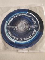 Badge vliegbasis Volkel airpower, Verzamelen, Ophalen of Verzenden, Luchtmacht, Nederland, Embleem of Badge