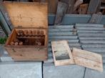 Antieke bodemtest in kistje, Antiek en Kunst, Antiek | Gereedschap en Instrumenten, Ophalen of Verzenden
