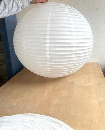 Papieren lantaarn 4 x lampion feest decoratie 80 bij 80 cm beschikbaar voor biedingen