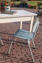 Bauhaus Buisframe Stoel Jaren 50/60, Ophalen, Gebruikt, Bauhaus, Blauw