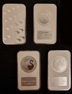 4x 1 oz Australian Perth Mint Zilver Baren, Ophalen of Verzenden, Zilver