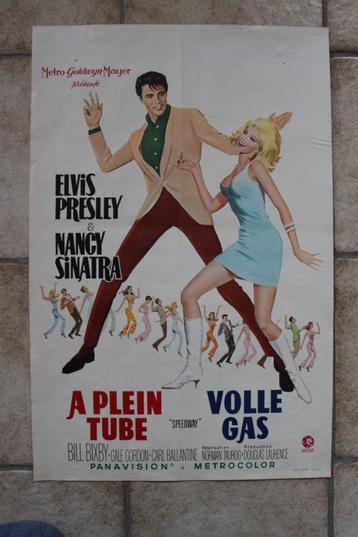 filmaffiche Elvis Presley Speedway 1968 filmposter beschikbaar voor biedingen
